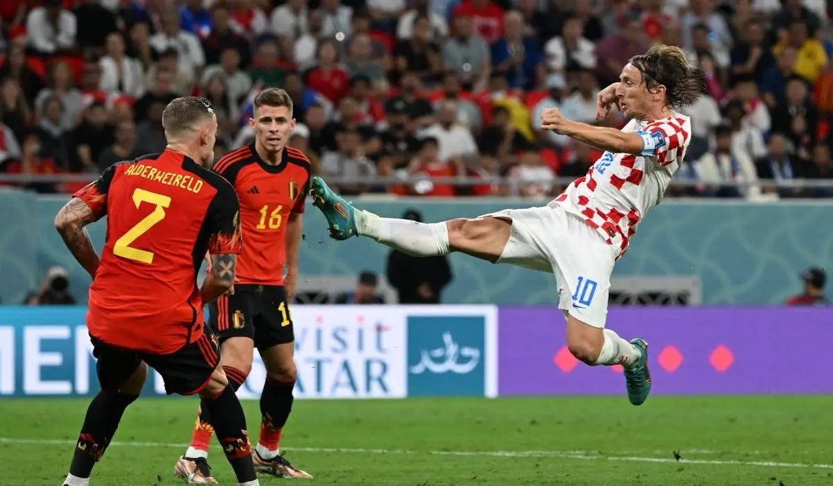 Head-to-head Kroasia vs Belgia di Piala Dunia 2022.(Dok. Antara)