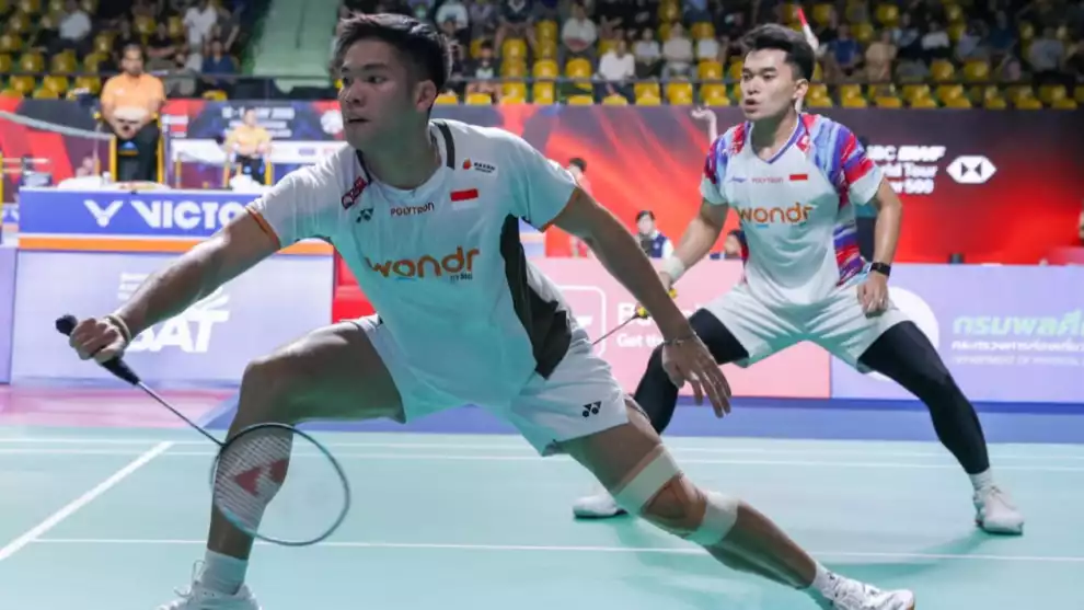 Ganda putra Indonesia Leo Rolly Carnando/Daniel Marthin